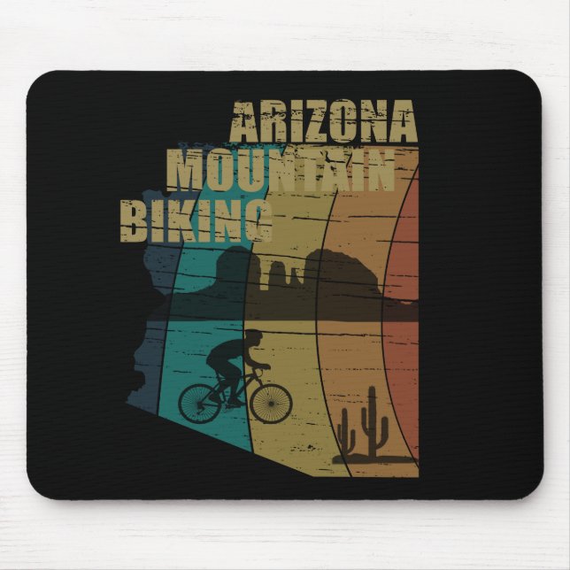 Tapis De Souris VTT Arizona vintage (Devant)