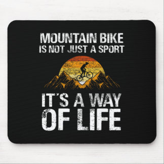 Tapis De Souris VTT Descente - Vélo Tout Terrain VTT