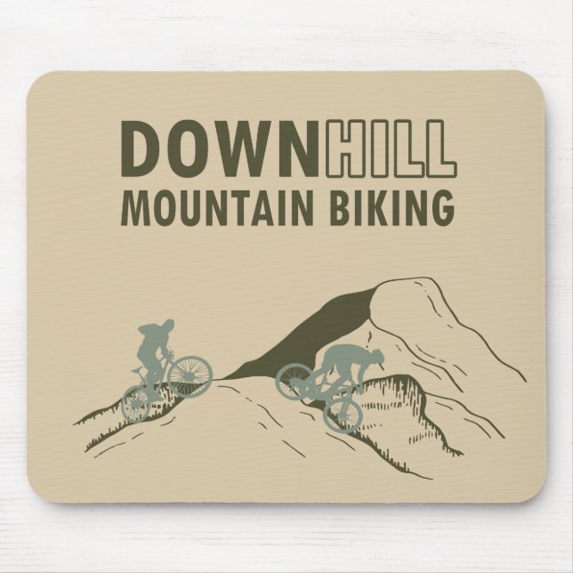 Tapis De Souris VTT Downhill (Devant)