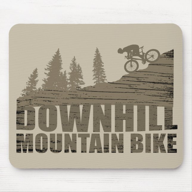 Tapis De Souris VTT Downhill (Devant)