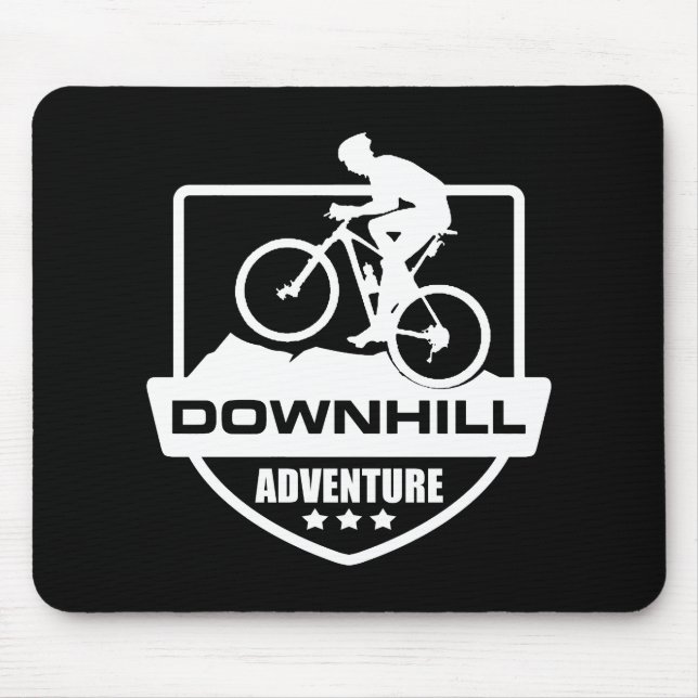 Tapis De Souris Vtt Downhill Vélo de Montagne (Devant)