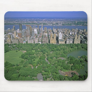 Tapis De Souris Vue aérienne de Central Park et du côté ouest