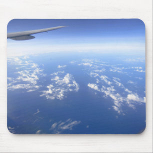 Tapis de souris vue avion