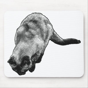 Tapis De Souris Vue Curieuse, Bureau Heureux