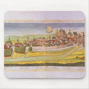 Tapis De Souris Vue de Bourges et de l'université