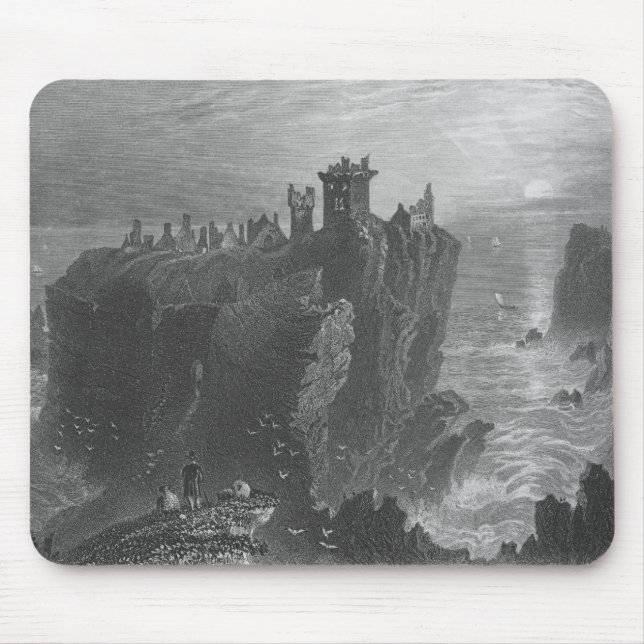 Tapis De Souris Vue de château de Dunottar, près de Stonehaven (Devant)