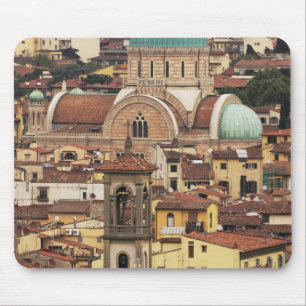 Tapis De Souris Vue de Florence, Italie depuis Piazza