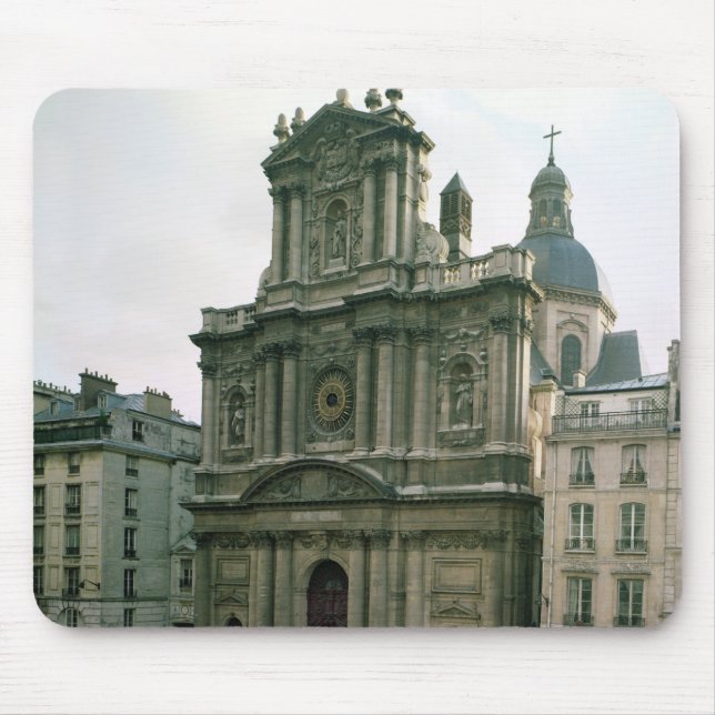 Tapis De Souris Vue de la façade, établie 1627-41 (Devant)