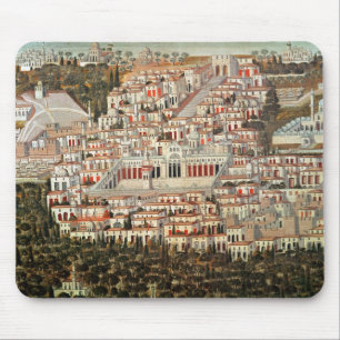 Tapis De Souris Vue de la ville de Damas