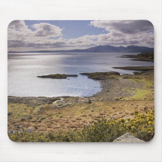 Tapis De Souris Vue de l'eau et de côte dans le Bute, Argyll, (Devant)