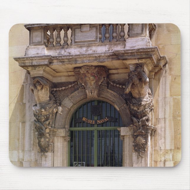 Tapis De Souris Vue de l'entrée de musée (Devant)