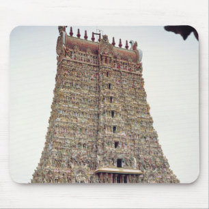 Tapis De Souris Vue de l'extérieur découpé du gopuram du sud
