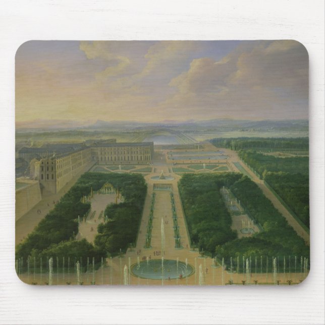Tapis De Souris Vue de perspective du château (Devant)