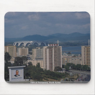 Tapis De Souris Vue de Pyong Yang, Corée du Nord