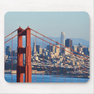 Tapis De Souris Vue de San Francisco par Golden Gate Bridge