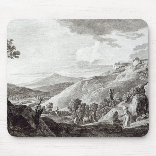 Tapis De Souris Vue de Tarquinia et de Corneto (Devant)