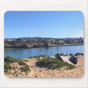 Tapis De Souris Vue depuis le Wedge, Newport Beach, Californie