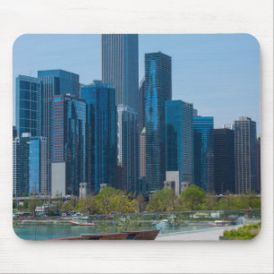 Tapis De Souris Vue depuis Navy Pier