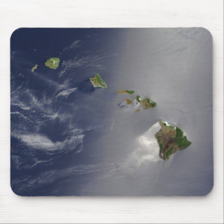 Tapis De Souris Vue d'Hawaï de l'espace