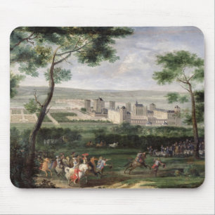 Tapis De Souris Vue du château de Vincennes, c.1665