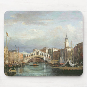 Tapis De Souris Vue du pont de Rialto à Venise