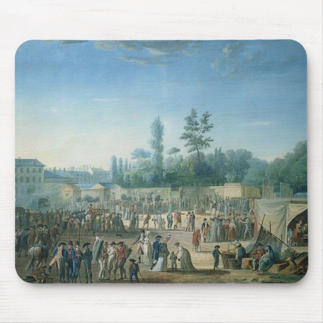 Tapis De Souris Vue du Tuileries (Devant)