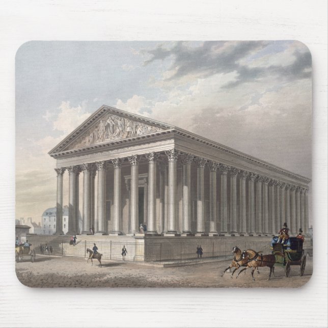 Tapis De Souris Vue extérieure de la Madeleine, Paris (Devant)