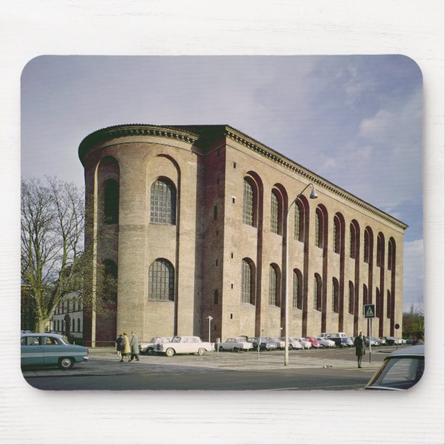 Tapis De Souris Vue extérieure de l'Aula Palatina, c.310 construit (Devant)