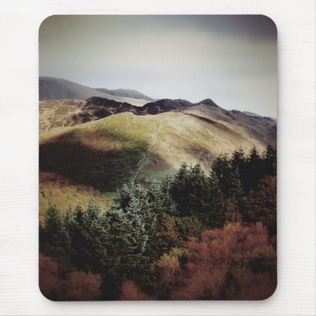 TAPIS DE SOURIS VUE MONTAGNE SUR LES WALES (Devant)