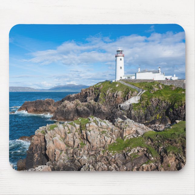 Tapis De Souris Vue Pittoresque du phare de Fanad Head en Irlande (Devant)
