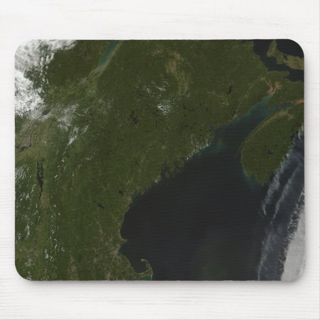 Tapis De Souris Vue satellite de la Nouvelle-Angleterre (Devant)