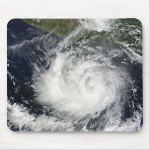 Tapis De Souris Vue satellite de la tempête tropicale Darby