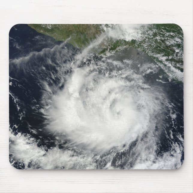 Tapis De Souris Vue satellite de la tempête tropicale Darby (Devant)