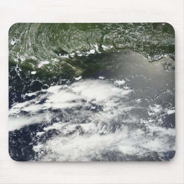 Tapis De Souris Vue satellite des fuites d'huile 2 (Devant)