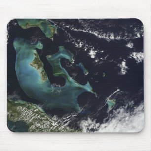 Tapis De Souris Vue satellite sur les îles Bahama