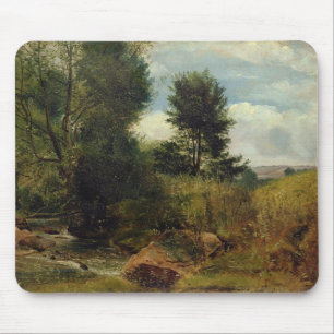 Tapis De Souris Vue sur la rivière Sid, près de Sidmouth, c.1852