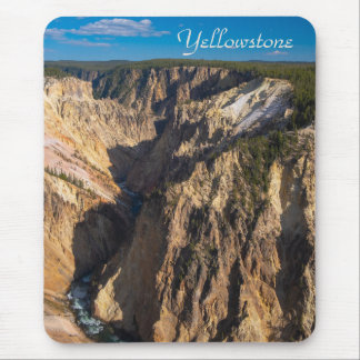 Tapis De Souris Vue sur le Grand Canyon du Yellowstone