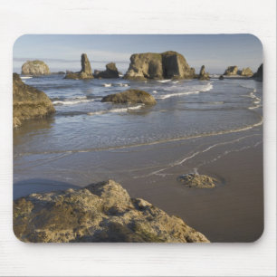 Tapis De Souris Vue sur le littoral, Bandon, Oregon