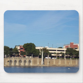 Tapis De Souris Vue sur le miroir du lac