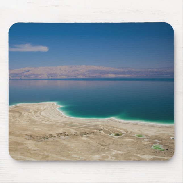 Tapis De Souris Vue surélevée de la mer Morte (Devant)