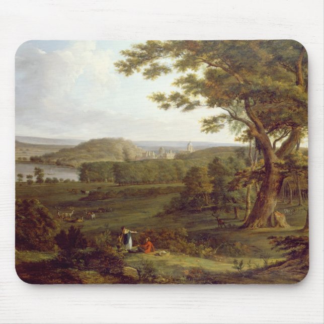 Tapis De Souris Vue T31507 de au nord-ouest du château Howard, (Devant)