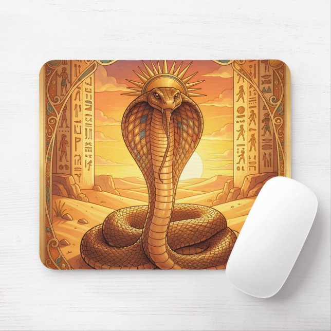 Tapis De Souris Wadjet – Egyptian Cobra Goddess´1 (Avec souris)