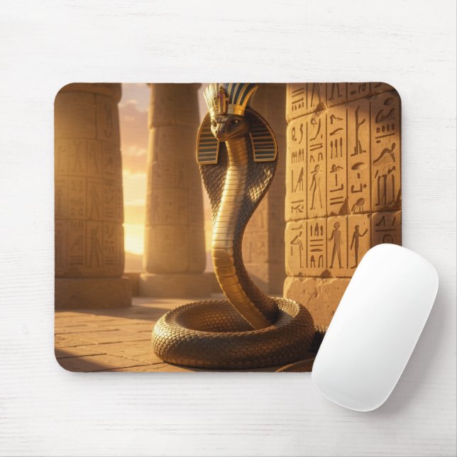 Tapis De Souris Wadjet – Egyptian Cobra Goddess´6 (Avec souris)