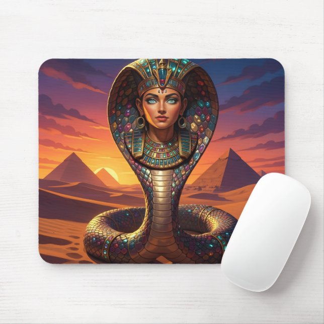 Tapis De Souris Wadjet – Egyptian Cobra Goddess´7 (Avec souris)