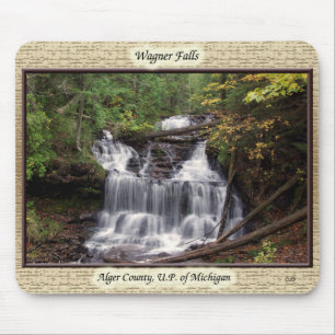 Tapis De Souris Wagner Falls encadré Mousepad