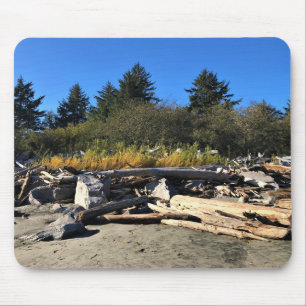Tapis De Souris Waikiki Beach, cape Disappointment, Washington