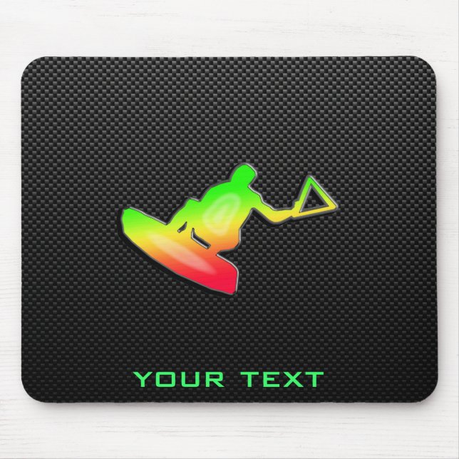 Tapis De Souris Wakeboarder lisse (Devant)