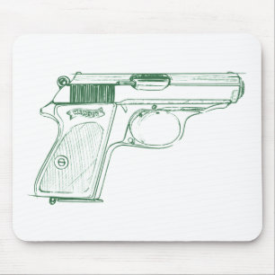 Tapis De Souris Walther PPK