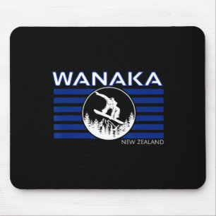 Tapis De Souris Wanaka Nouvelle-Zélande Snowboard Neozélandais Nei