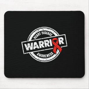 Tapis De Souris Warrior Red Ribbon Produits Cadeaux Maladie cardia